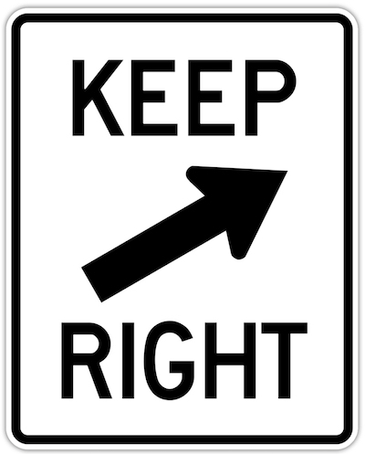 Keep Right