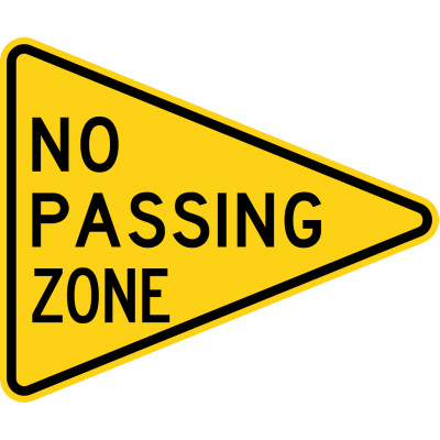 No Passing Zone