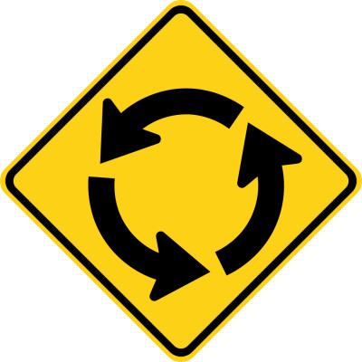 Roundabout Ahead