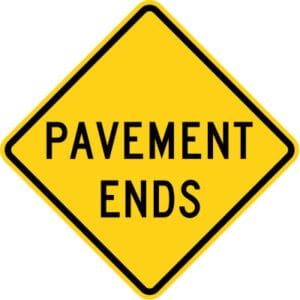Pavement Ends