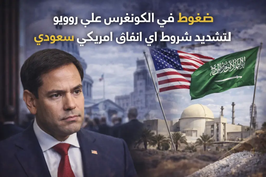 ضغوط في الكونغرس على روبيو لتشديد شروط أي اتفاق نووي أمريكي سعودي