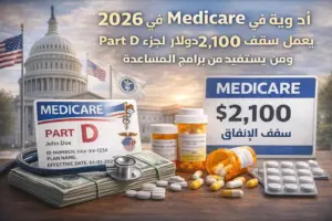 أدوية Medicare في 2026: كيف يعمل سقف 2,100 دولار لجزء Part D ومن يستفيد من برامج المساعدة