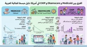 الفرق بين Medicaid وObamacare وCHIP في أمريكا: شرح مبسط للجالية العربية
