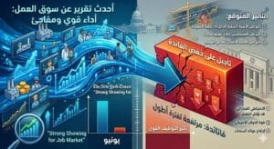 سوق العمل الأمريكي يظهر قوة جديدة في أحدث تقرير