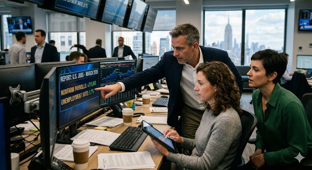 تقرير الوظائف الأمريكي لشهر مارس 2026 يسلط الضوء على سوق العمل