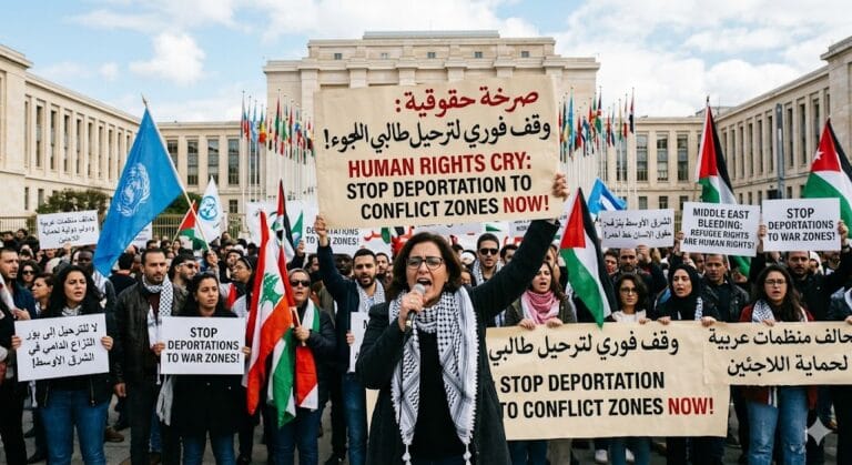صرخة حقوقية في وجه الخطر: تحالف منظمات عربية ودولية يطالب بوقف فوري لترحيل طالبي اللجوء إلى بؤر النزاع الدامي في الشرق الأوسط