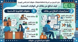الترحيل من أمريكا (Deportation): ما هي حقوقك القانونية أمام قاضي الهجرة وكيف تدافع عن بقائك؟
