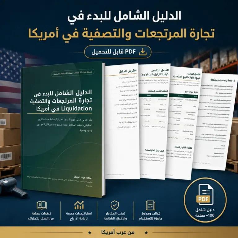 الدليل الشامل للبدء في تجارة المرتجعات والتصفية في أمريكا