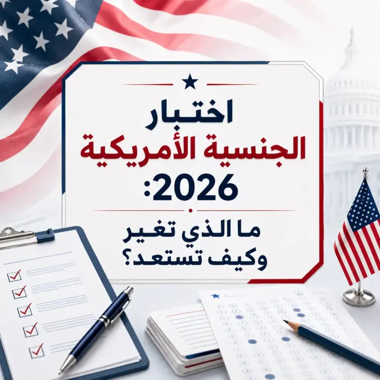 اختبار الجنسية الأمريكية 2026: ما الذي تغير وكيف تستعد؟
