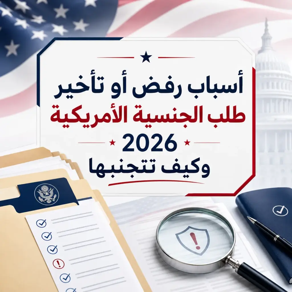 أسباب رفض أو تأخير طلب الجنسية الأمريكية 2026 وكيف تتجنبها