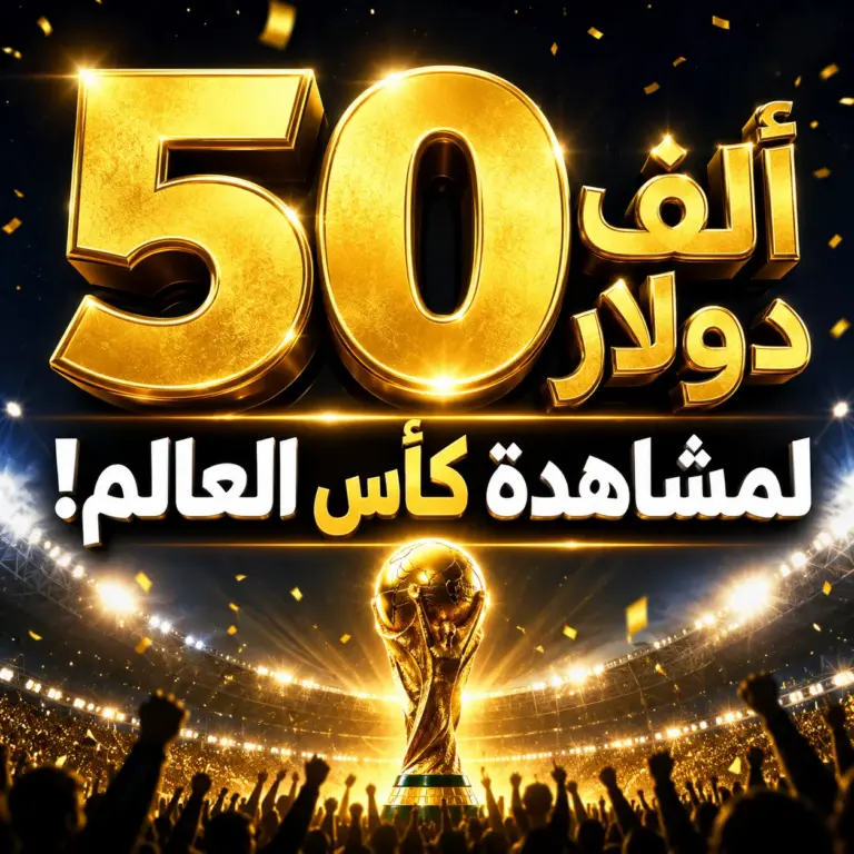 FOX Sports تدفع 50 ألف دولار لمشجع يشاهد كل مباريات كأس العالم 2026: الشروط وطريقة التسجيل
