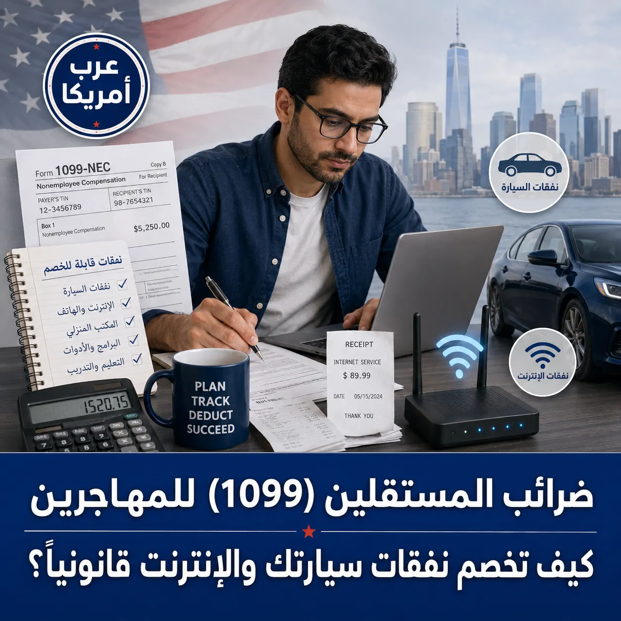 ضرائب المستقلين (1099) للمهاجرين
