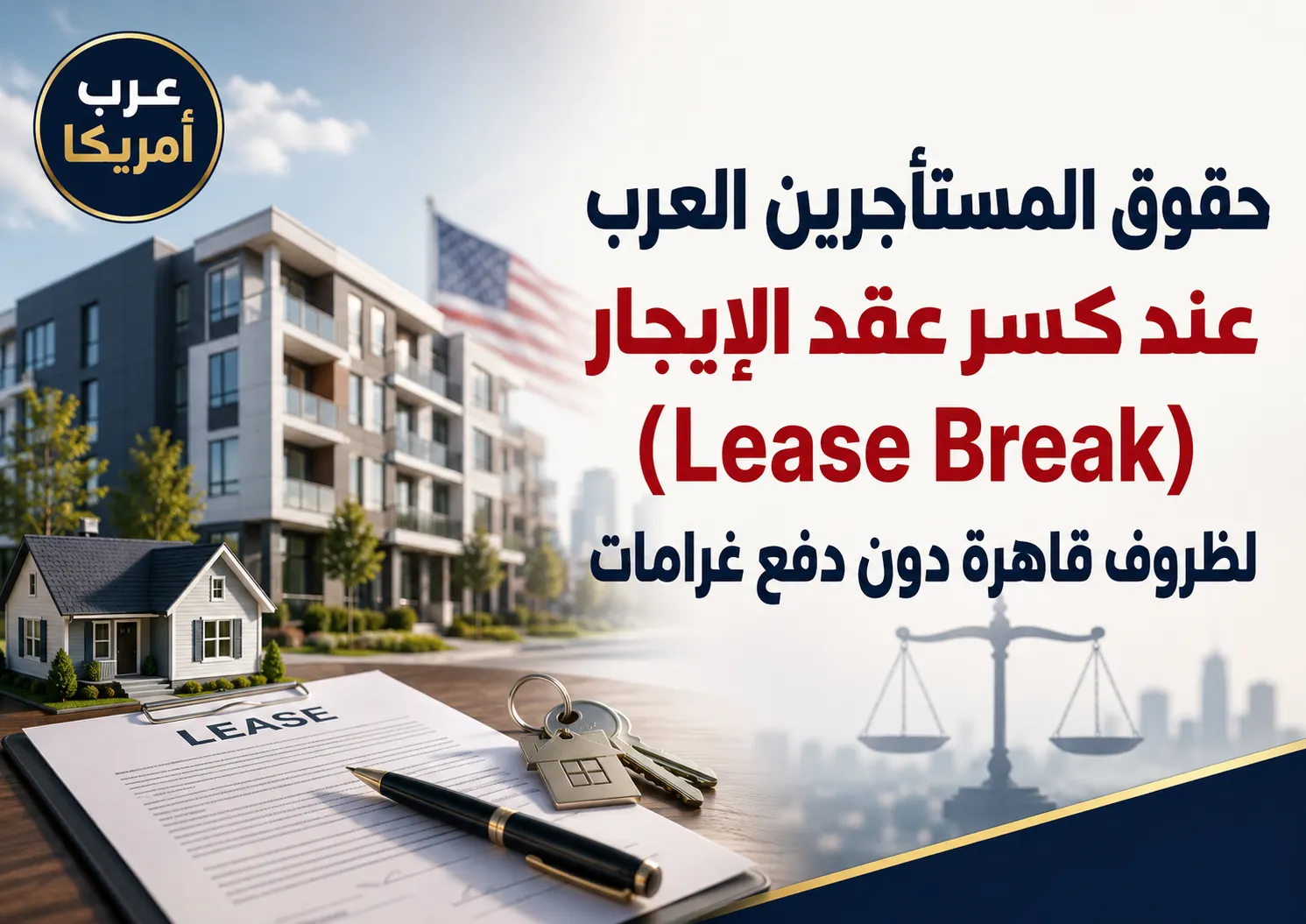 حقوق المستأجرين العرب عند كسر عقد الإيجار (Lease Break) لظروف قاهرة دون دفع غرامات