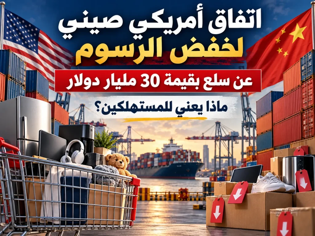 اتفاق أمريكي صيني لخفض الرسوم عن سلع بقيمة 30 مليار دولار.. ماذا يعني للمستهلكين؟