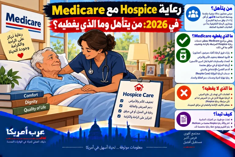 رعاية Hospice مع Medicare في 2026: من يتأهل وما الذي يغطيه؟