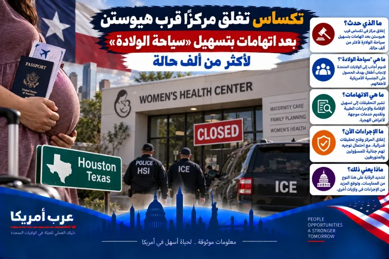 تكساس تغلق مركزًا قرب هيوستن بعد اتهامات بتسهيل «سياحة الولادة» لأكثر من ألف حالة