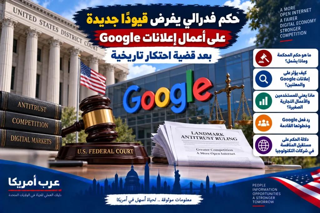 حكم فدرالي يفرض قيودًا جديدة على أعمال إعلانات Google بعد قضية احتكار تاريخية