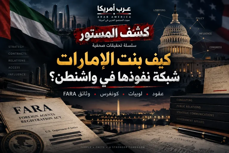 كشف المستور | الحلقة الأولى: كيف بنت الإمارات شبكة نفوذها في واشنطن؟