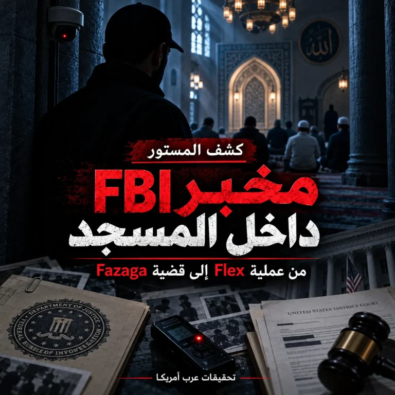 كشف المستور | مخبر الـFBI داخل المسجد: القصة الكاملة لعملية «Flex» التي وصلت إلى المحكمة العليا