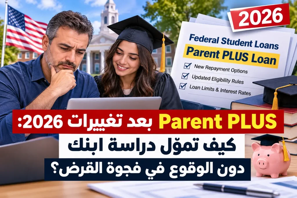 Parent PLUS بعد تغييرات 2026: كيف تموّل دراسة ابنك دون الوقوع في فجوة القرض؟
