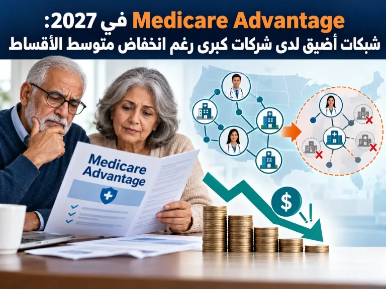 Medicare Advantage في 2027: شبكات أضيق لدى شركات كبرى رغم انخفاض متوسط الأقساط