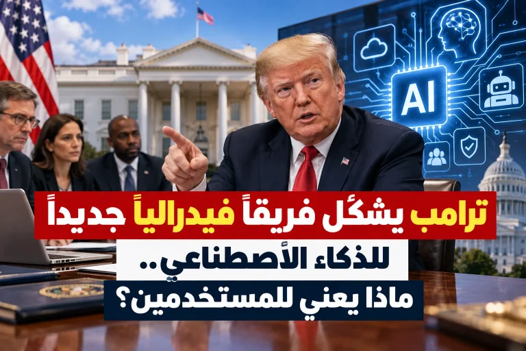 ترامب يشكّل فريقًا فيدراليًا جديدًا للذكاء الاصطناعي.. ماذا يعني للمستخدمين؟