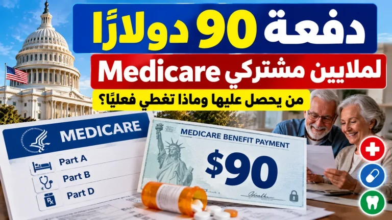 دفعة 90 دولارًا لملايين مشتركي Medicare.. من يحصل عليها وماذا تغطي فعليًا؟