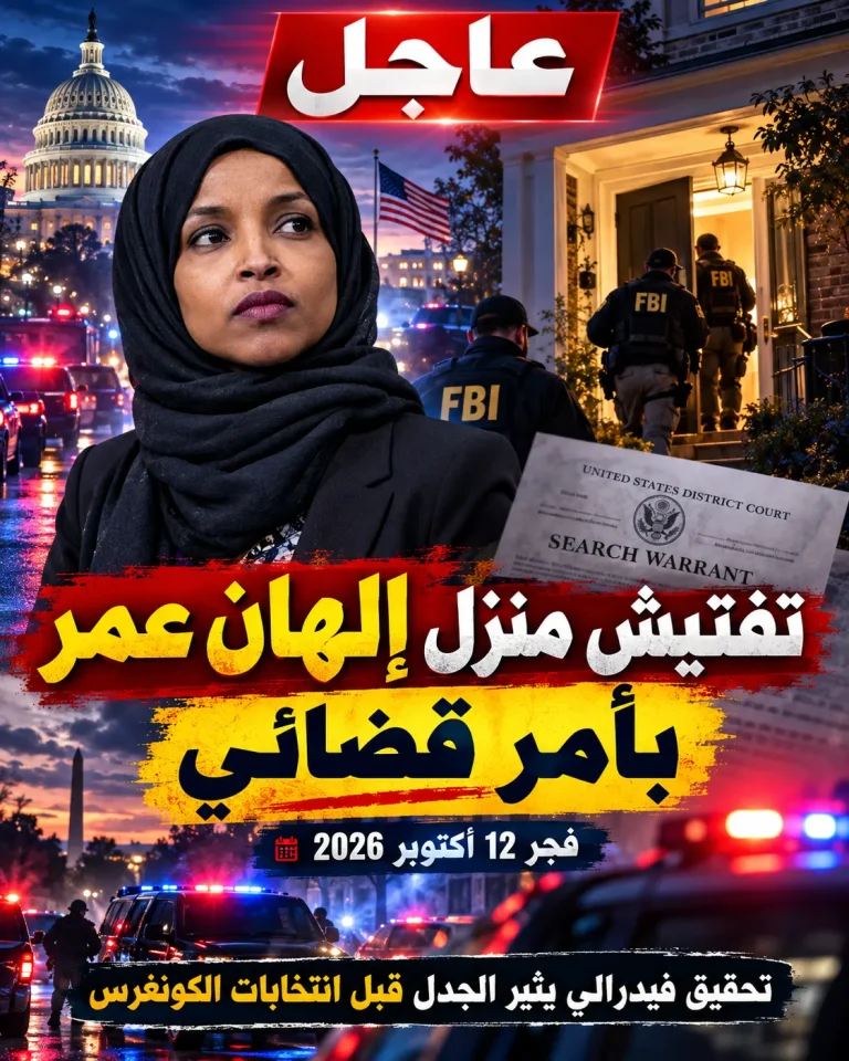 عملاء فدراليون يفتشون منزل إلهان عمر بأمر قضائي.. ما الذي نعرفه؟
